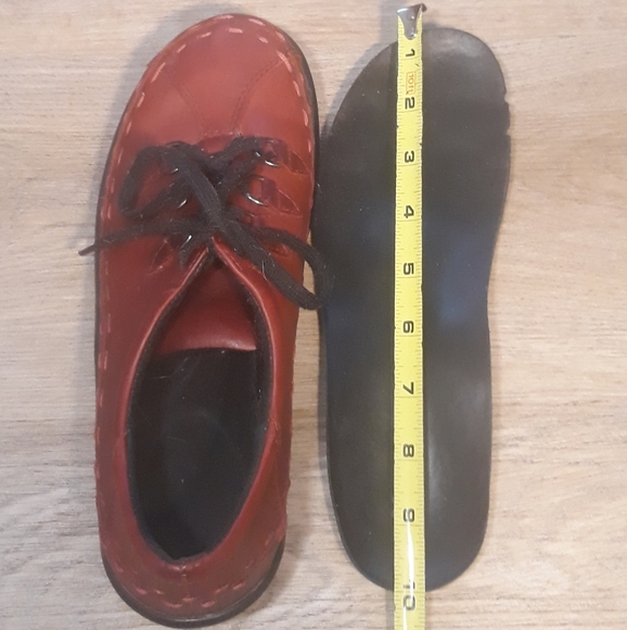 Ziera Allsorts Hiking Inspired Lace Up Shoes - Rogue Red EU 38.5 M / US 8 - Picture 9 of 16